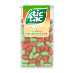 TIC TAC Bonbons duo orange & citron vert