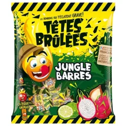 Clearance TETES BRULEES Bonbons jungle barres