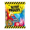 Clearance TETES BRULEES Bonbons paint billes 70g