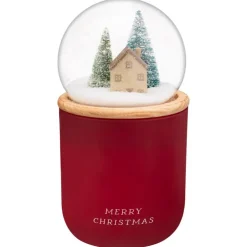 Discount WOOD & BERRIES Bougie boule a neige