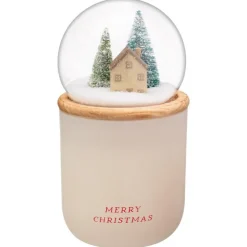 Discount WOOD & BERRIES Bougie boule a neige