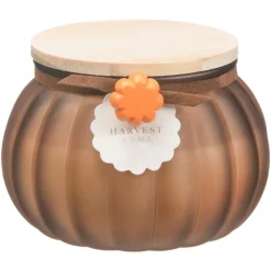 Best COSY SEASON Bougie citrouille avec couvercle