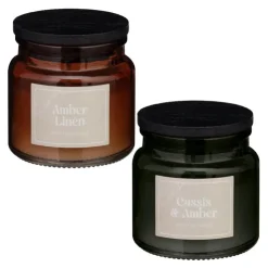 TROPICAL PARADISE Bougie couvercle en bois