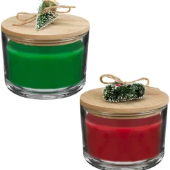 Sale WOOD & BERRIES Bougie de noel