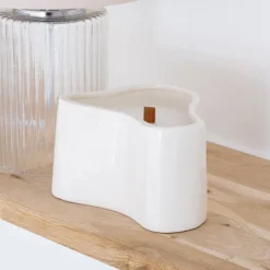 Sale PURE HARMONY Bougie forme organique blanche