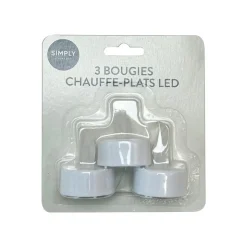 SIMPLY Bougie led x3