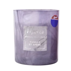 New Bougie parfumee pot effet marbre