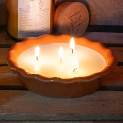 Hot COSY SEASON Bougie plat a tarte