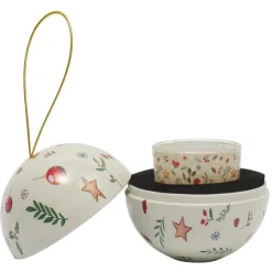 Discount Boule de noel avec bougie parfum