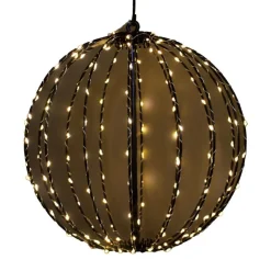 Outlet Boule lum dia 30cm 160 led blanc