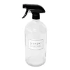 Outlet LAUNDRY COLLECTION Bouteille avec spray en verre 1l