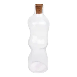 Discount KITCHEN COLLECTION Bouteille en verre deforme