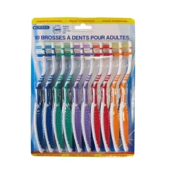Sale CRYSTAL Brosse a dents x10