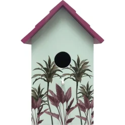 GARDEN LIFE Cabane a oiseaux florale