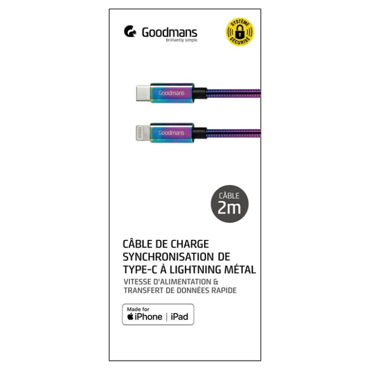 Clearance Cable type c to lightning 2 m me