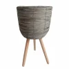 Online FLOURISH Cache pot sur pied h45cm