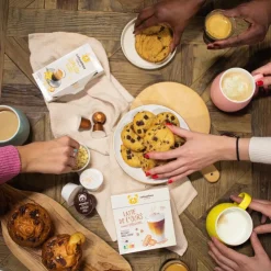 Sale COLUMBUS Cafe caps x12 golden latte