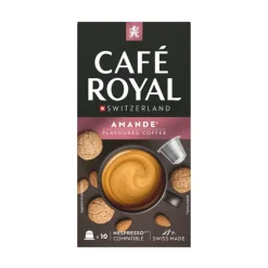 New CAFE ROYAL Cafe capsules amande x10