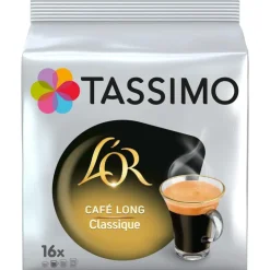 Discount TASSIMO Cafe dosettes x16 long classique