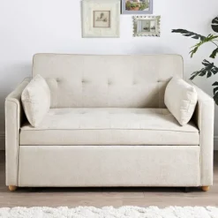 Clearance HOME COLLECTION Canape convertible + 2 coussins