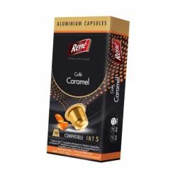 Capsules cafe lungo caramel x10