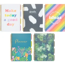 Hot Carnet a spirales avec onglets