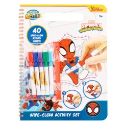 SPIDERMAN Carnet d'activites effacable spi