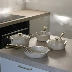 Best MENASTYL Casserole en forme de fleur