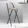 Outlet SPACEWAYS Chaise haute pliante bois