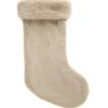 Hot Chaussette taupe velours