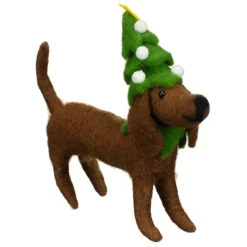 Hot Chiens en noel a suspendre