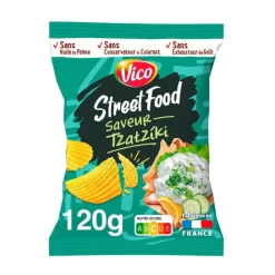 Hot VICO Chips street food tzatziki