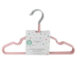 Hot SIMPLY KIDS Cintre enfant x8 anti derapant