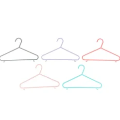 SIMPLY KIDS Cintres enfant x10 rose/lilas