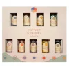 Coffret 9 bouteilles en pierres