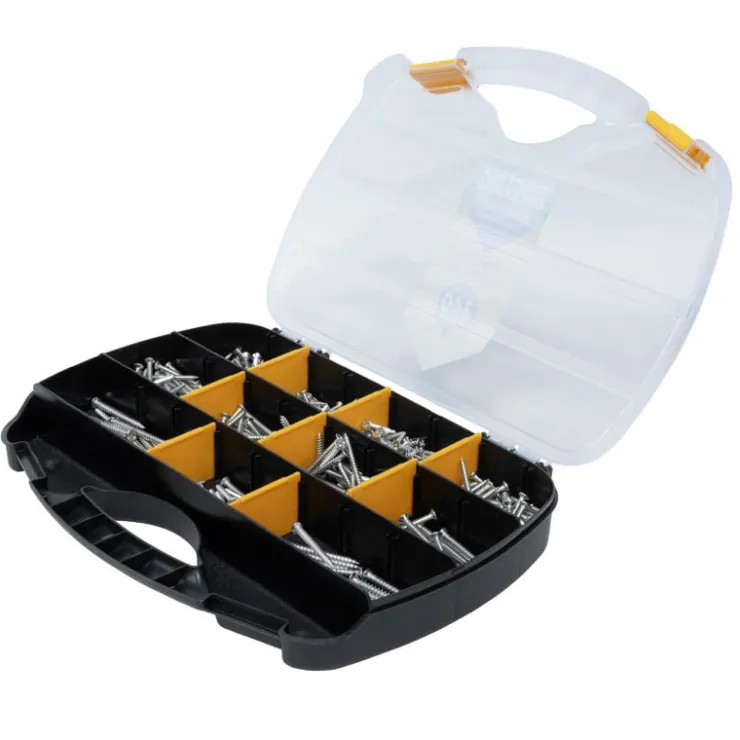 New Coffret 340 vis a bois inox