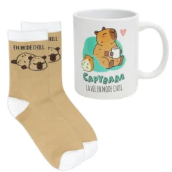 Discount Coffret mug et chaussettes kawai