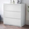 Discount SIENNA Commode 3 tiroirs blanc m