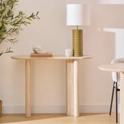 New Console effet travertin anaya