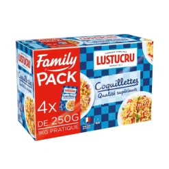Hot LUSTUCRU Coquillettes family pack 1kg