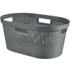 Best CURVER Corbeille linge 40l infinity gri