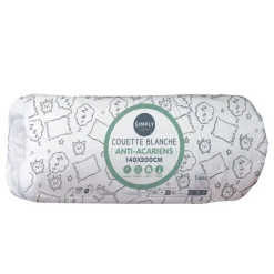 Clearance SIMPLY Couette blanche anti aca 140x200