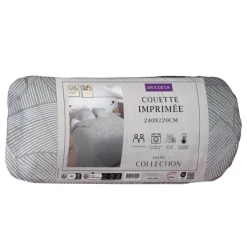 Sale HOME COLLECTION Couette imprimee 1 240x220