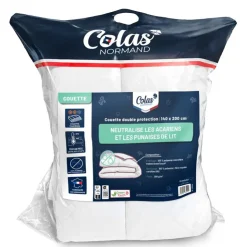 Clearance COLAS NORMAND Couette 140x200 anti punaise ant