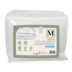 Hot Couette 200x200 blanche anti-aca