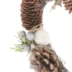 Hot Couronne coeur pomme de pin