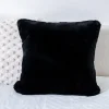 JAPANDI Coussin aspen 48x48cm noir