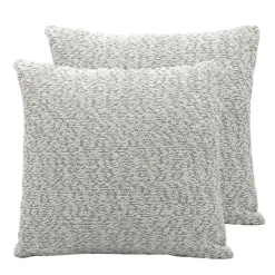Hot HOME COLLECTION Coussin darci 50x50cm gris clair