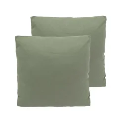 Discount HOME COLLECTION Coussin davao 40x40cm vert
