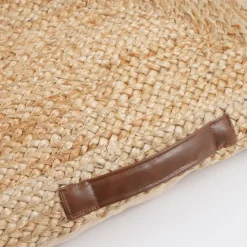 BOHO BEACH Coussin de sol en jute